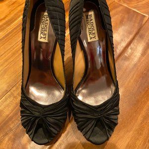 Badgley Mischka black Ryba heels size 7.5